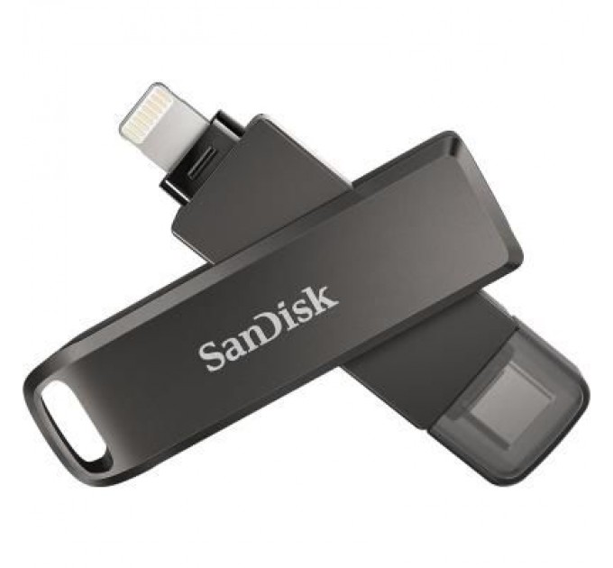 SanDisk USB флеш накопичувач SanDisk 64GB iXpand Drive Luxe Type-C /Lightning (SDIX70N-064G-GN6NN)