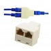 Atcom Разветвитель порта RJ45 Atcom 8P8C- RJ-45 1 port to 2 port (12450)