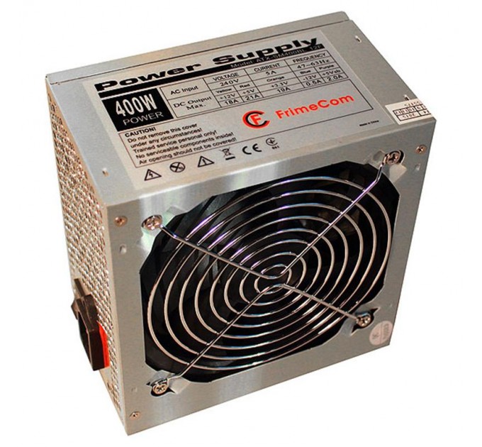 FrimeCom Блок питания FrimeCom SM400BL 400W 12Fan без кабеля живлення