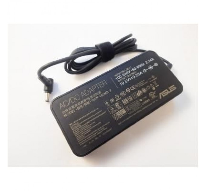 ASUS Блок живлення до ноутбуку ASUS 180W 19.5V, 9.23A, роз'єм 6.0/3.7 (pin inside), Slim-корпус (ADP-180MB / A40298)
