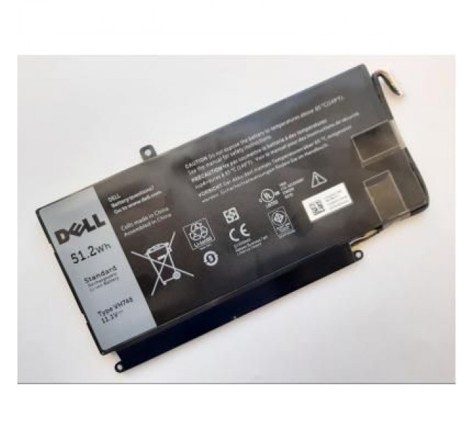 Dell Акумулятор до ноутбука Dell Vostro 5470 VH748, 51.2Wh (4240mAh), 6cell, 11.1V, Li-ion (A47537)