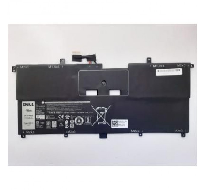 Dell Акумулятор до ноутбука Dell XPS13-9365 NNF1C 46Wh (5940mAh), 4cell, 7.6V, Li-ion (A47459)
