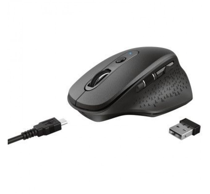 Trust Мишка Trust Ozaa Rechargeable Black (23812)