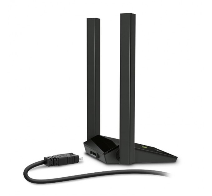 TP-Link Беспроводной адаптер TP-Link Archer T4U Plus (AC1300, MU-MIMO, USB3.0, 2 х внешние антенны 5dBi)