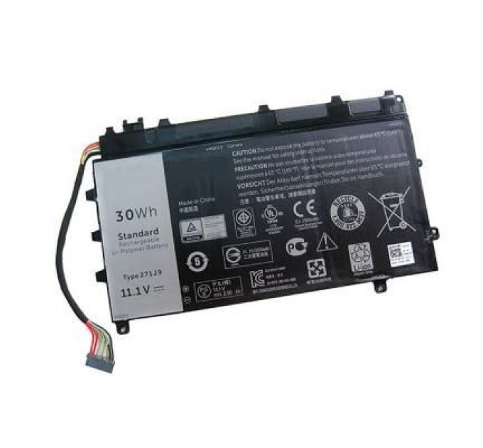 Dell Акумулятор до ноутбука Dell Latitude E7350 271J9 (для экр. блока), 30Wh (2500mAh), 3cell (A47224)