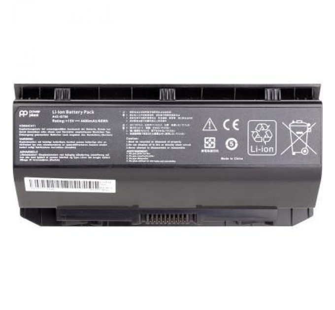 PowerPlant Акумулятор до ноутбука ASUS G750 Series (A42-G750) 15V 4400mAh PowerPlant (NB431205)