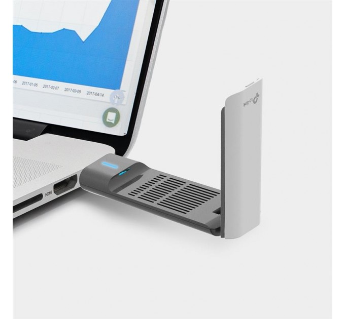 TP-Link Беспроводной адаптер TP-Link Archer TX20UH (AX1800, USB 3.0, Подставка с разъёмом USB 3.0)