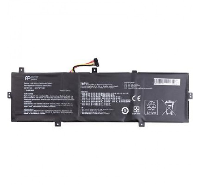 PowerPlant Акумулятор до ноутбука ASUS Zenbook UX430U (C31N1620) 11.55V 3400mAh PowerPlant (NB431366)