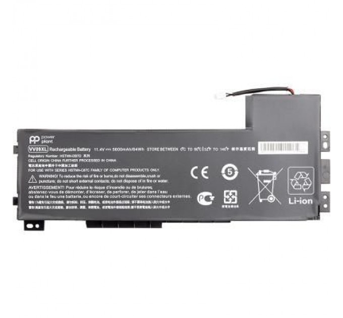 PowerPlant Акумулятор до ноутбука HP ZBook 15 G3 (VV09XL) 11.4V 5600mAh PowerPlant (NB461400)