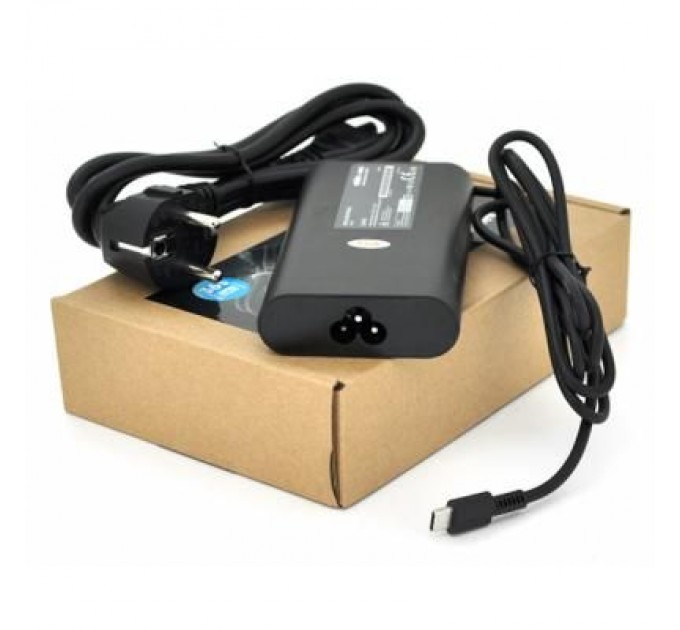 Merlion Блок живлення до ноутбуку Merlion DELL 90W TYPE-С (20V4.5A/15V3A/9V3A/5V3A) (01741 / LDL90/20-TYPE-С)