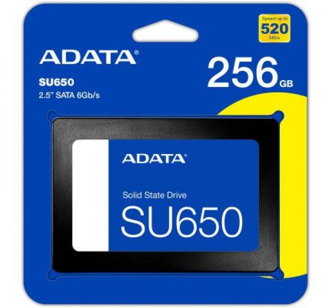 ADATA Накопичувач SSD 2.5" 256GB ADATA (ASU650SS-256GT-R)