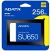 ADATA Накопичувач SSD 2.5" 256GB ADATA (ASU650SS-256GT-R)