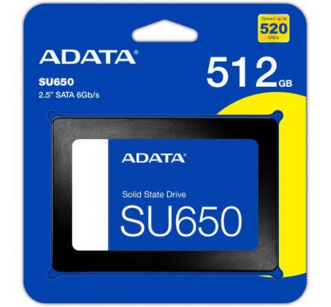ADATA Накопичувач SSD 2.5" 512GB ADATA (ASU650SS-512GT-R)