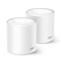 WiFi Mesh система TP-Link Deco X50(2-pack) (AX3000 Wi-Fi6, 3xGE WAN/LAN, 2x2 MU-MIMO, OFDMA)