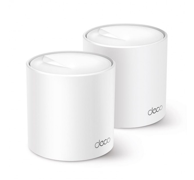 TP-Link WiFi Mesh система TP-Link Deco X50(2-pack) (AX3000 Wi-Fi6, 3xGE WAN/LAN, 2x2 MU-MIMO, OFDMA)