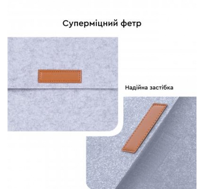 AirOn Чохол до ноутбука AirOn 13,3" Premium Grey (4822356710620)
