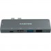 Canyon Порт-реплікатор Canyon 1*Type C PD100W+2*HDMI+1*USB3.0+1*USB2.0+1*SD+1*TF (CNS-TDS05B)