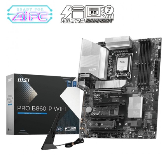 MSI Материнська плата MSI PRO B860-P WIFI