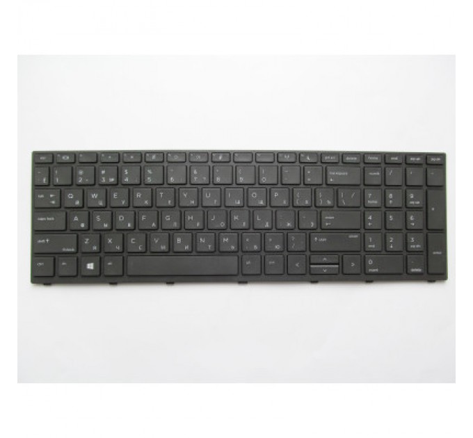 HP Клавіатура ноутбука HP ProBook 450 G5, 455 G5, 470 G5 черная с черной рамкой с подс (A46159)