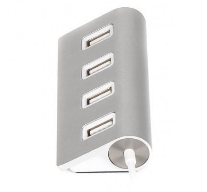 Maxxter Концентратор Maxxter USB 2.0 Type-A 4 ports silver (HU2A-4P-01)