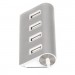 Maxxter Концентратор Maxxter USB 2.0 Type-A 4 ports silver (HU2A-4P-01)