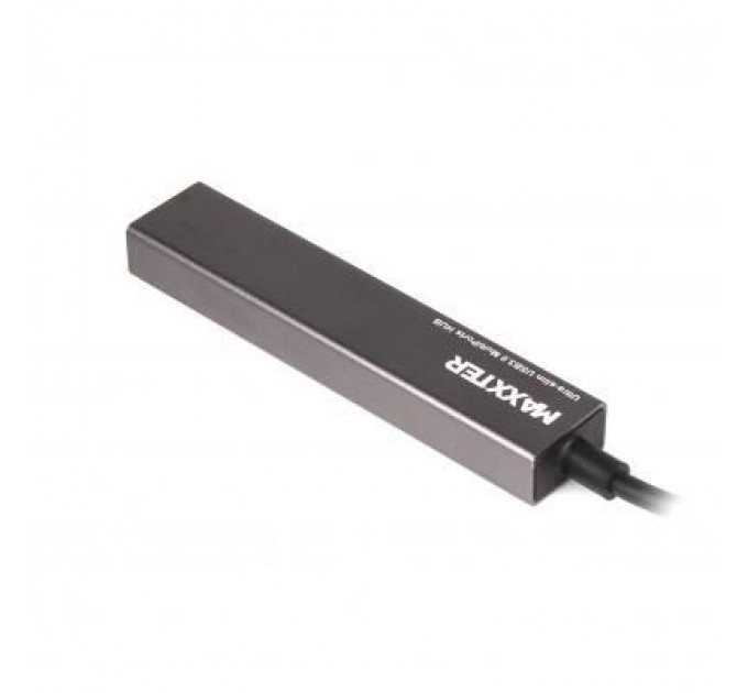 Maxxter Концентратор Maxxter USB 3.0 Type-A 4 ports grey (HU3A-4P-02)