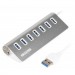 Maxxter Концентратор Maxxter USB 3.0 Type-A 7 ports silver (HU3A-7P-01)