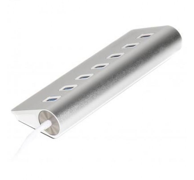 Maxxter Концентратор Maxxter USB 3.0 Type-A 7 ports silver (HU3A-7P-01)