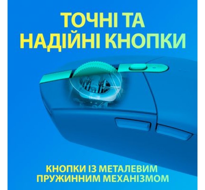 Logitech Мишка Logitech G305 Lightspeed Blue (910-006014)