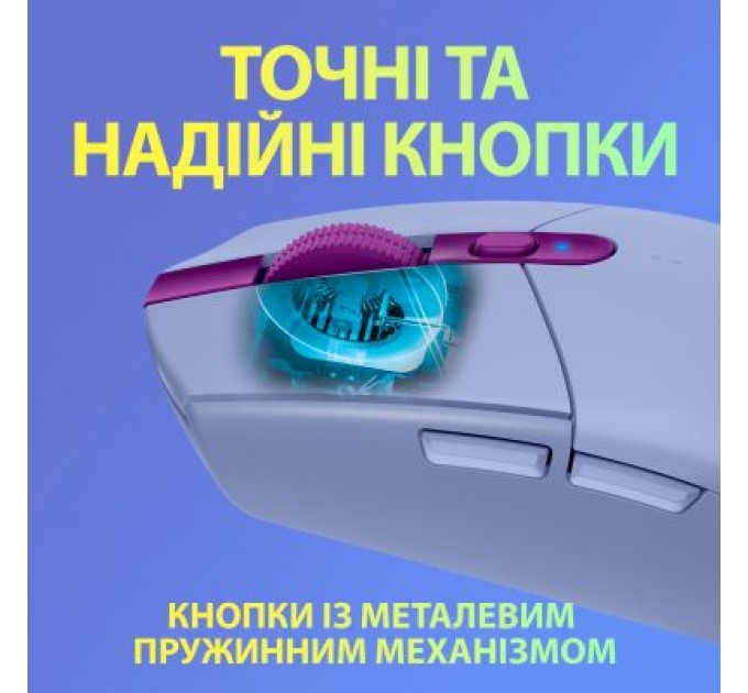 Logitech Мишка Logitech G305 Lightspeed Lilac (910-006022)