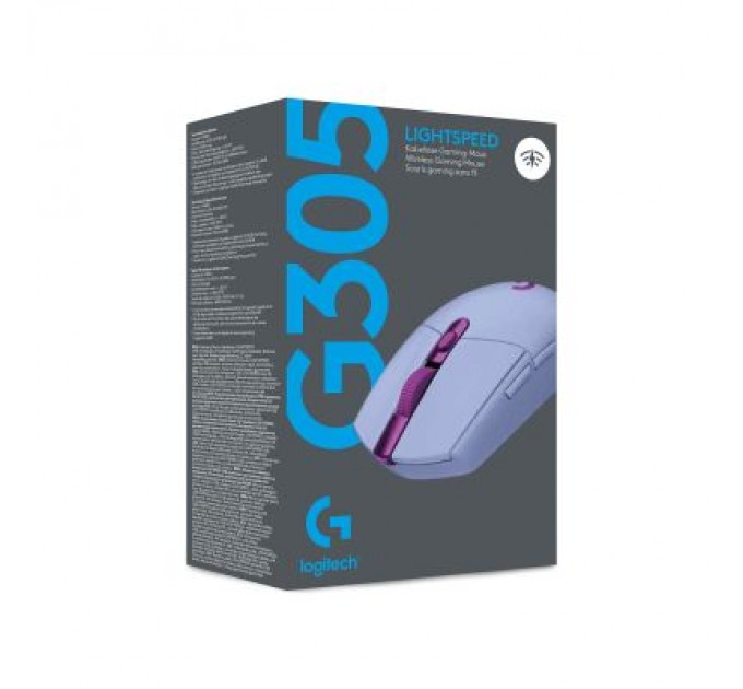 Logitech Мишка Logitech G305 Lightspeed Lilac (910-006022)