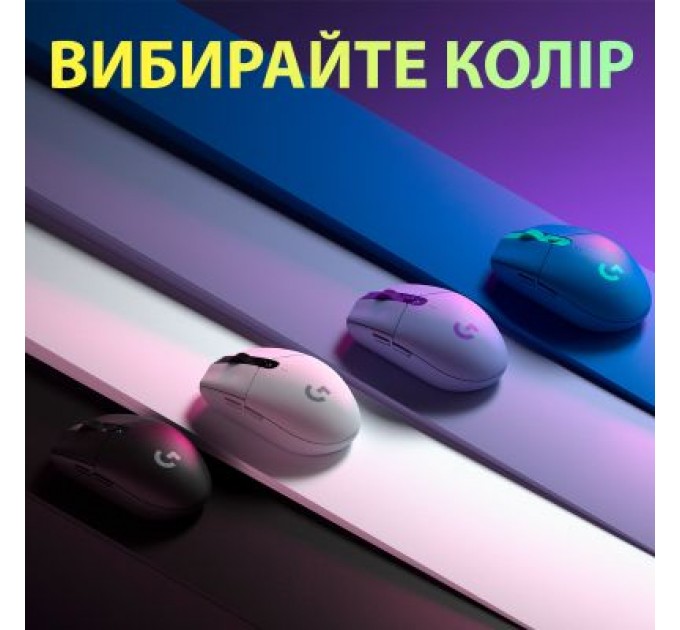Logitech Мишка Logitech G305 Lightspeed Lilac (910-006022)