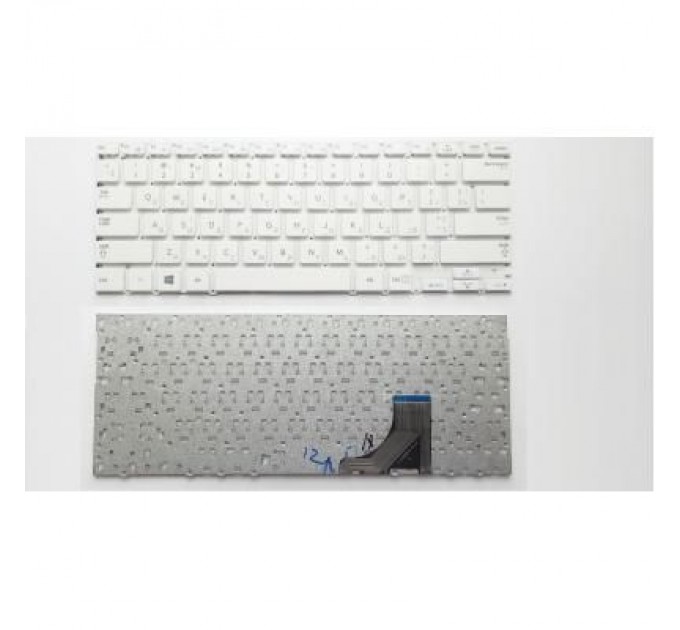 Samsung Клавіатура ноутбука Samsung 13.3" NP-530U3B, NP-530U3C, NP-535U3C Series белая UA/RU/US (A46102)