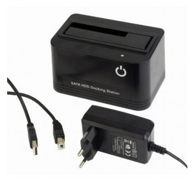 Gembird Док-станція для накопичувачів Gembird 2.5\3.5 SATA HDD, USB 2.0 (HD32-U2S-5)