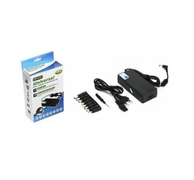 Merlion Блок живлення до ноутбуку Merlion 70W Universal, ручн. регулировка, 8 Г-обр. разъемов (TADP-70BB)