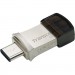 Transcend USB флеш накопичувач Transcend 128GB JetFlash 890 Silver USB 3.1/Type-C (TS128GJF890S)