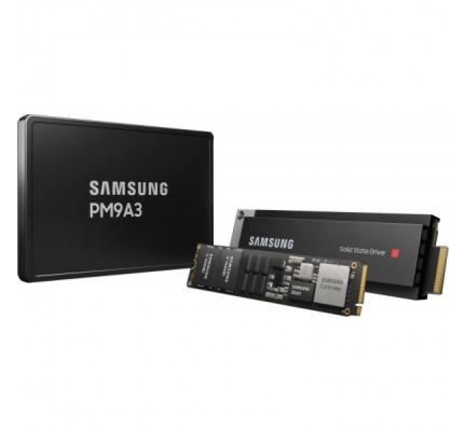 Samsung Накопичувач SSD U.2 2.5" 1.92TB PM9A3 Samsung (MZQL21T9HCJR-00A07)