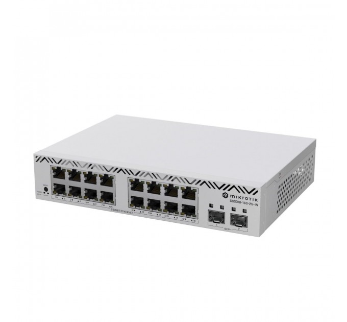 Mikrotik Коммутатор MikroTik CSS318-16G-2S+IN (16x1Gb, 2xSFP+)