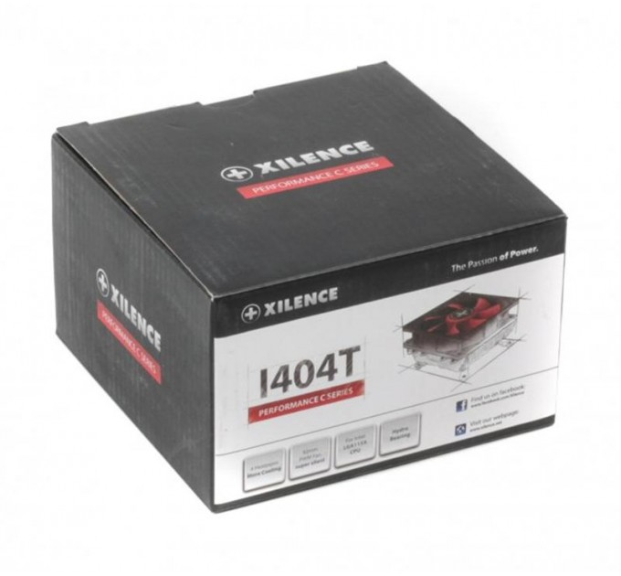 Xilence Кулер процессорный Xilence I404T (XC041), Intel:LGA1150/1151/1155/1156, 101х94х61мм_