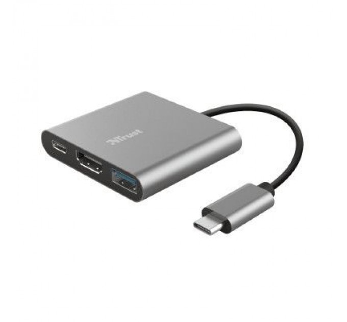 Trust Концентратор Trust Dalyx 3-in-1 Multiport USB-C (23772)