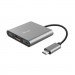 Trust Концентратор Trust Dalyx 3-in-1 Multiport USB-C (23772)