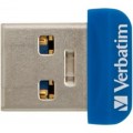 Verbatim USB флеш накопичувач Verbatim 64GB Store 'n' Stay NANO Blue USB 3.0 (98711)