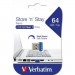 Verbatim USB флеш накопичувач Verbatim 64GB Store 'n' Stay NANO Blue USB 3.0 (98711)