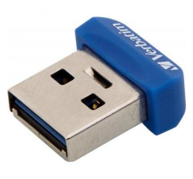 Verbatim USB флеш накопичувач Verbatim 64GB Store 'n' Stay NANO Blue USB 3.0 (98711)
