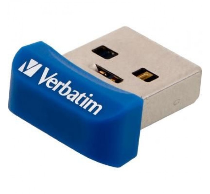 Verbatim USB флеш накопичувач Verbatim 16GB Store 'n' Stay NANO Blue USB 3.0 (98709)