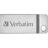 USB флеш накопичувач Verbatim 64GB Metal Executive Silver USB 2.0 (98750)