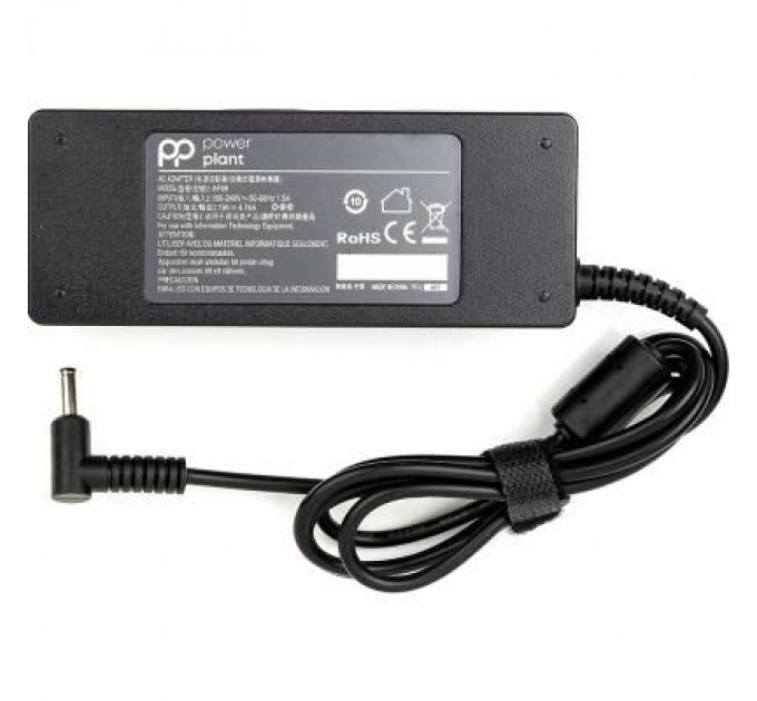 PowerPlant Блок живлення до ноутбуку PowerPlant ASUS 220V, 19V 90W 4.74A (4.5*3.0) (AS90F4530)