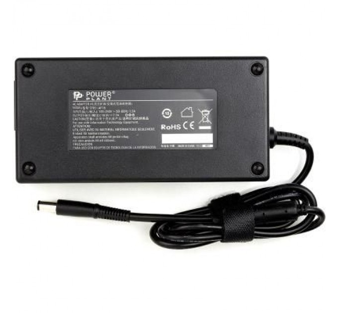 PowerPlant Блок живлення до ноутбуку PowerPlant DELL 220V, 19.5V 150W 7.7A (7.4*5.0) (DL150G7450)