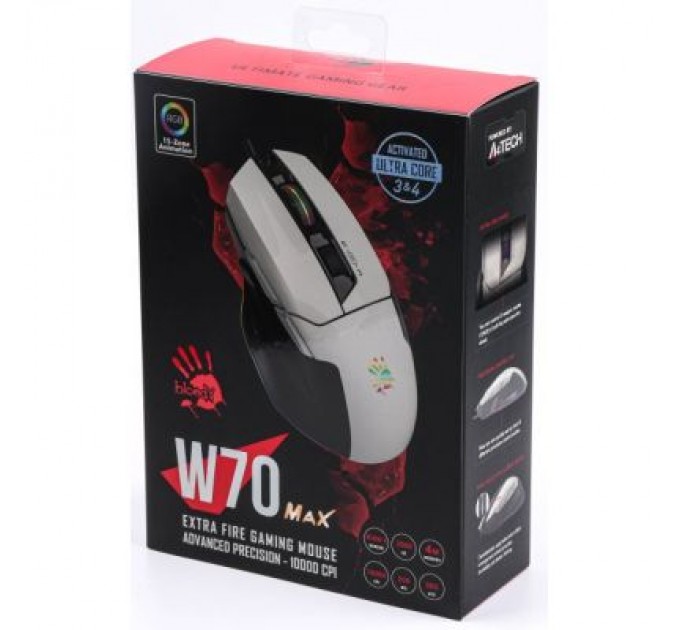 A4Tech Мишка A4Tech Bloody W70 Max Panda White