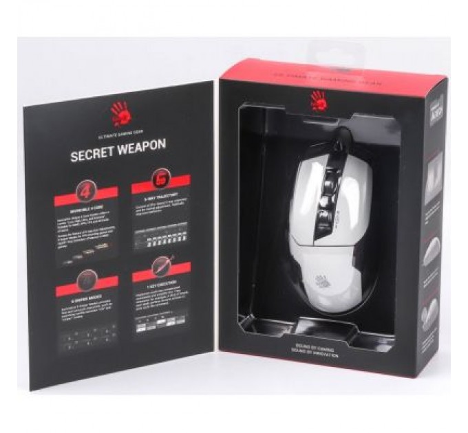 A4Tech Мишка A4Tech Bloody W70 Max Panda White